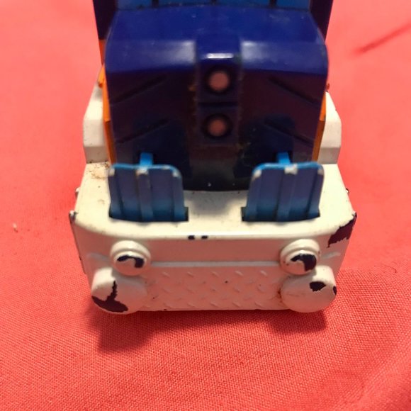 Mattel Geo Tracks - 1 locomotive and 2 freight cars - Picture 14 of 14